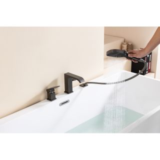 Смеситель на борт ванны Raglo R02.31.09 графит