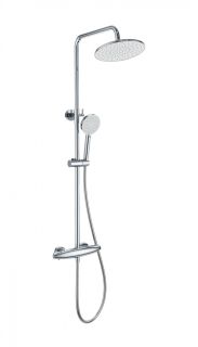 Душевая стойка Wonzon & Woghand Capsule WW-B3031-A-CR с термостатом хром