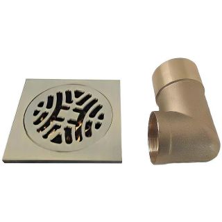 Душевой трап Gappo G81006-4 бронза