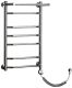 Электрический полотенцесушитель Тругор Браво 3 П с полкой 80x40см хром Браво3/элТЭН8040П