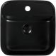 Раковина накладная Aquanet City-2-MB 273669 40 см чёрный матовый