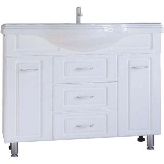 Тумба под раковину СанТа Монарх 700105 105см белый