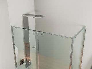 Душевой уголок Allen Brau Fantasy 3.11004-00 профиль Хром 140x90