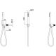 Душевой гарнитур Allen Brau Priority 5.31019-BN Никель брашированный
