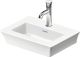 Раковина Duravit White Tulip 0737450041 Белая 45 см