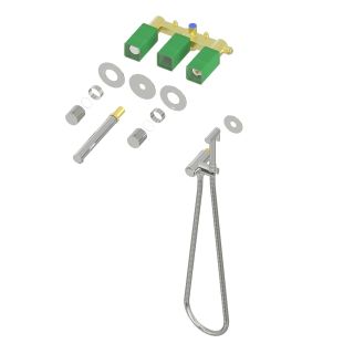 Смеситель встраиваемый для раковины Timo Saona 2383/00SM с гигиеническим душем хром