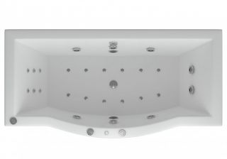 Акриловая ванна АКВАТЕК Гелиос 180x90 см без гидромассажа