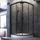 Душевой уголок AM.PM Gem 100х100 W90G-401-100BT профиль Черный матовый стекло прозрачное
