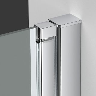 Душевая дверь Vincea Alpha 70 VDP-3AL700MT профиль Хром стекло текстурное