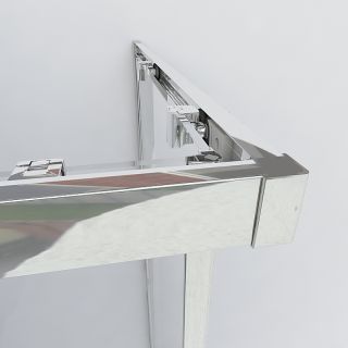 Душевой уголок Vincea Garda 120х90 VSS-1G9012CH профиль Хром стекло шиншилла