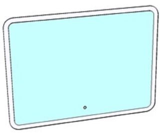 Зеркало с подсветкой Corozo Альбано 80см SD-00000803