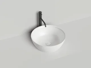 Накладная раковина Salini Alda 02 S-Sense 1102110G 43см белый глянцевый