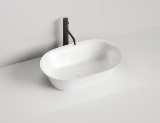 Накладная раковина Salini Mona S-Sense 110811G 60см белый глянцевый