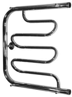 Водяной полотенцесушитель Тругор ПМ2 с полкой 50x50см хром ПМ2/5050П