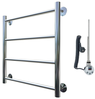 Электрический полотенцесушитель Тругор Аспект 1 60x50см хром Аспект1/элТЭН6050