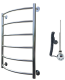 Электрический полотенцесушитель Тругор Приоритет 1 80x50см хром Приоритет1/элТЭН8050