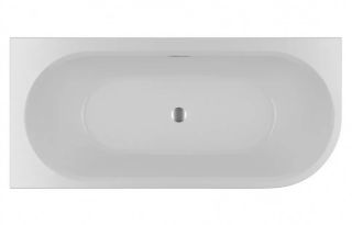 Акриловая ванна с подсветкой Riho Desire Corner LED B087002005 R 184х84см светодиоды под ванной белый