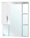 Зеркало-шкаф с подсветкой Bellezza Лагуна 75см левый белый 00000001104