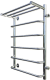 Водяной полотенцесушитель Тругор Идеал ПМ 1 П 50x80x50см с полкой правый хром Идеал1/ПМ508050Пправ