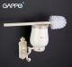 Настенный ёршик для унитаза Gappo G3510 белый/золото
