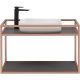 Консоль под раковину Allen Brau Liberty 90 1.33003.60 медь браш