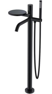 Напольный смеситель для ванны Boheme Stick 129-BB.2 чёрный