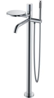 Напольный смеситель для ванны Boheme Stick 129-CRCR хром