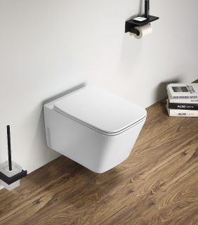 Унитаз CeramaLux 5170MW подвесной с сиденьем Микролифт