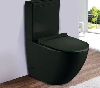 Унитаз CeramaLux 2166MB с бачком и сиденьем Микролифт