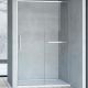 Душевая дверь Vincea Slim Soft 120 VDS-1SS120CL профиль Хром стекло прозрачное