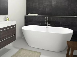 Акриловая ванна Riho Inspire Velvet B091001105 160х75см белый матовый