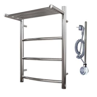 Полотенцесушитель электрический Point Афина PN04156PE 50x60см П3 хром