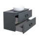 Тумба под раковину La Fenice Cubo TWIN FNC-01-CUB-G-100-2 97.6 см