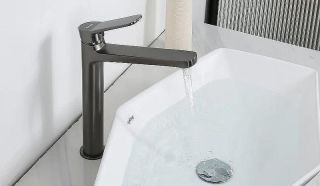 Смеситель для раковины Frap F1062-29 оружейная сталь