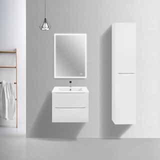 Тумба под раковину Vincea Mia Slim 60 VMC-2MC600S1GW подвесная G.White