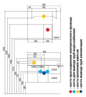 Зеркальный шкаф Акватон Диор правосторонний 120см белый 1A110702DR01R