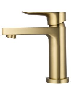 Смеситель для раковины Wonzon & Woghand Blend WW-A40222-BG брашированное золото