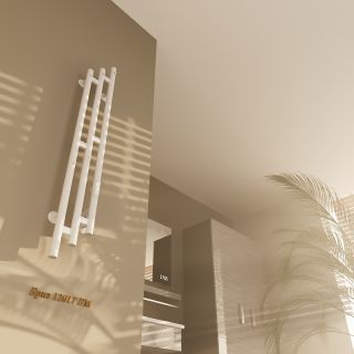 Электрический полотенцесушитель Altasan Бриз Бриз12017БМ Белый матовый 120х17