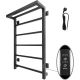 Электрический полотенцесушитель Altasan СкалаПроф СкалаПроф8050ПЧМ с полкой Черный муар 80х50