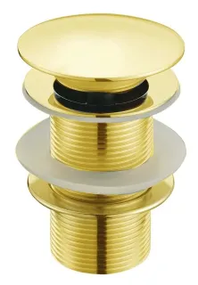 Донный клапан Boheme Imperiale 611 без перелива золото