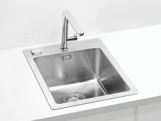 Кухонная мойка Alveus Pure 10 KMB-90 405x525 1103607 Брашированная сталь