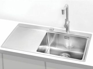 Кухонная мойка Alveus Pure 50R KMB-90 860x525 1103653 Брашированная сталь