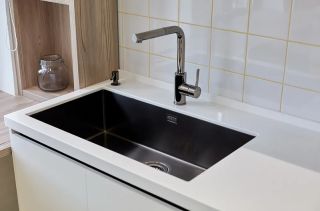 Смеситель для кухни Alveus Zeos P Monarch Anthracite 1136504 Антрацит