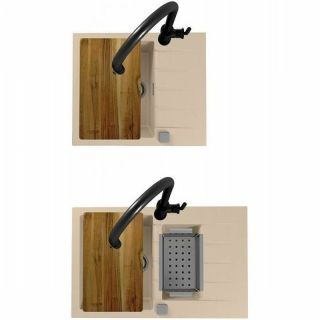 Доска разделочная Alveus 1133157 440х250- дерево орех CADIT