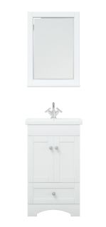 Тумба под раковину Corozo Техас 50см белый SD-00000994