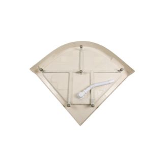 Душевая кабина Deto L 908 N с гидромассажем  80х80х200 см