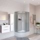 Душевая кабина Niagara NG-2310-14RBKT 120x80см серебро/матовое