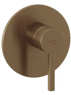 Смеситель для душа Kludi Nova Fonte Puristic 20755N115 брашированная бронза