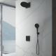 Душевой комплект Vincea Inspire VSFW-3I21MT5MB встраиваемый, термостатический, двухрежимный, черный