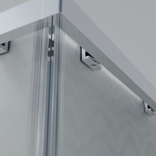 Душевой уголок Vincea Rapid-N VSS-3RN1012E10MT, (900-1000)x(1100-1200), хром, стекло текстурное